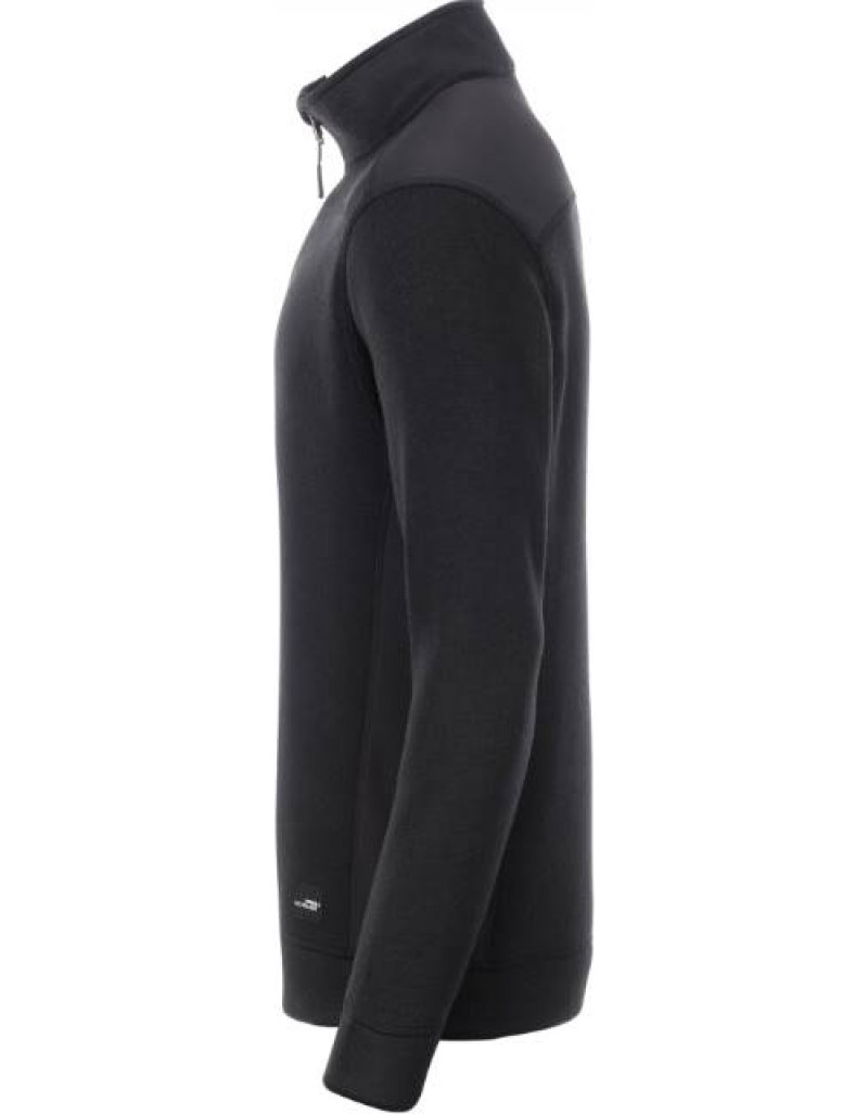 Îmbrăcăminte de lucru pentru bărbați, din fleece tricotat, cu fermoar 1/2 - rezistentă